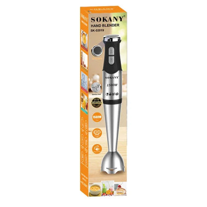 štapni blender SOKANY SK-02019 u upotrebi za pripremu krem supe