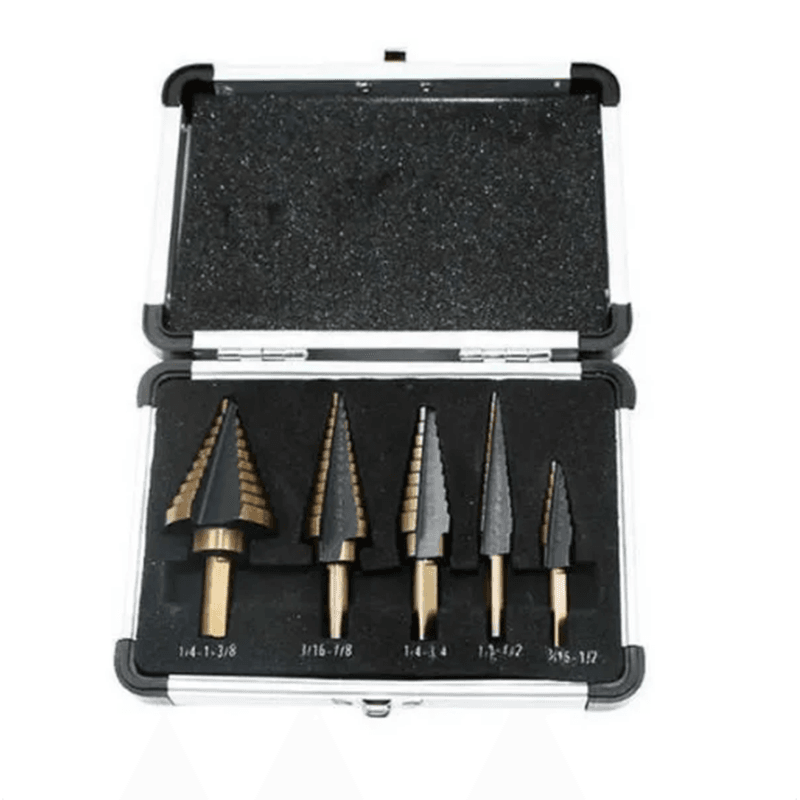 stepenaste burgije set 5 komada — detalj 1