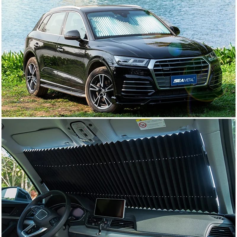 štitnik od sunca za vetrobransko staklo — detalj 1