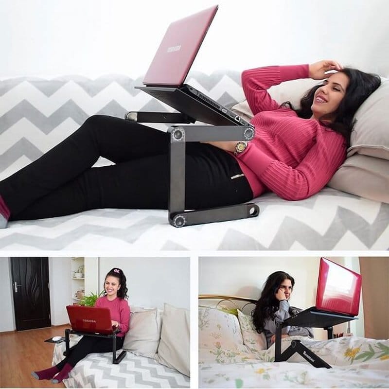 sto za laptop u krevetu — detalj 2