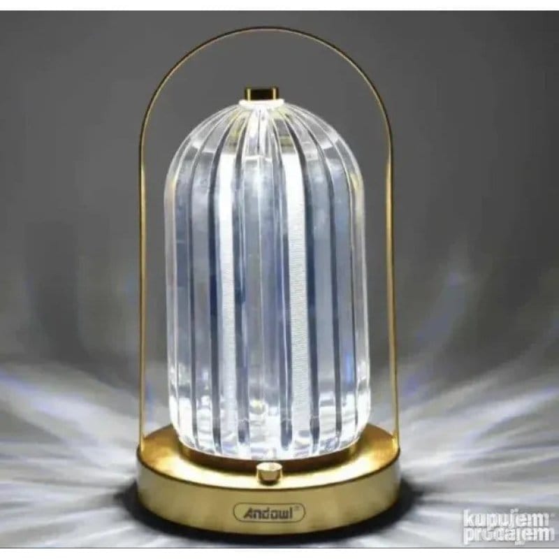 zlatna lučna drška za nošenje lampe fenjer