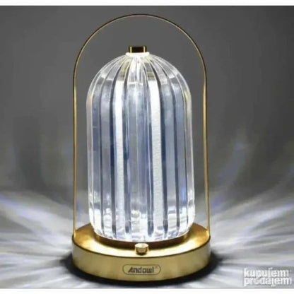 zlatna lučna drška za nošenje lampe fenjer
