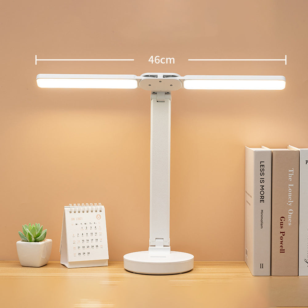 stona LED lampa sa duplom glavom — detalj 1