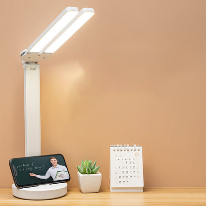stona LED lampa sa duplom glavom — detalj 2