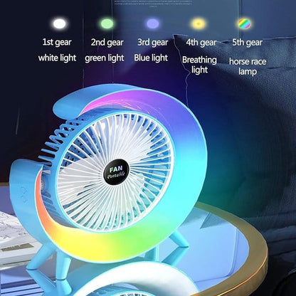 stoni ventilator sa 3 brzine i svetlom — detalj 3