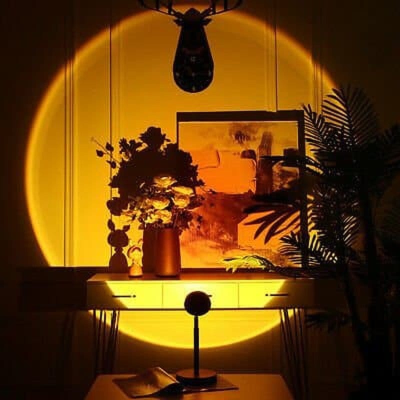 sunset lampa zalazak sunca — detalj 2