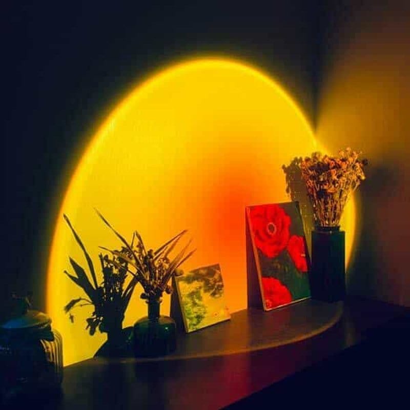 sunset lampa zalazak sunca — detalj 3
