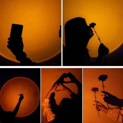 sunset lampa za spavaću sobu — detalj 3