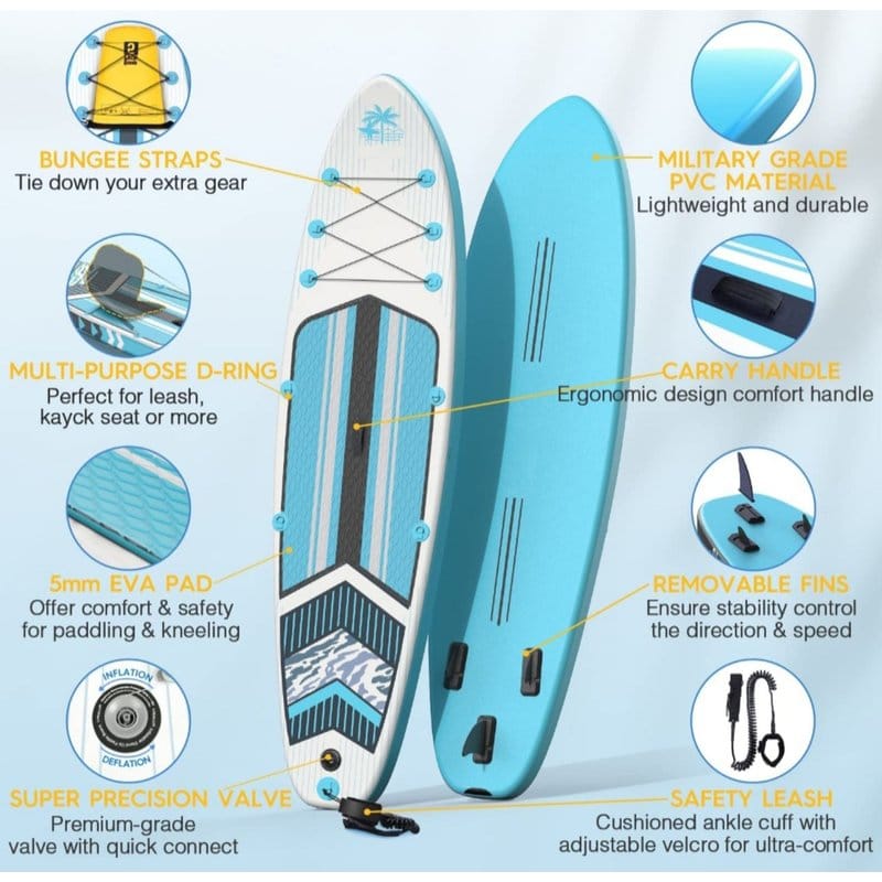SUP daska na naduvavanje 320x80cm — pregled
