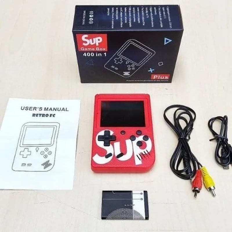 super game box 400 u 1 ručna konzola — detalj 1