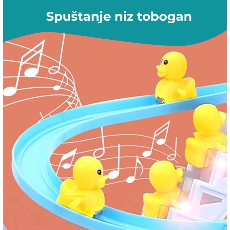svetleći tobogan patkice — detalj 3