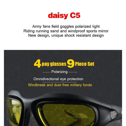 taktičke naočare Daisy Military — detalj 3