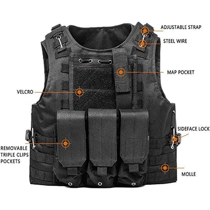 taktički prsluk airsoft — detalj 1