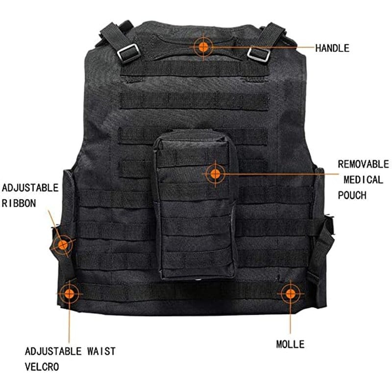 taktički prsluk airsoft — detalj 3