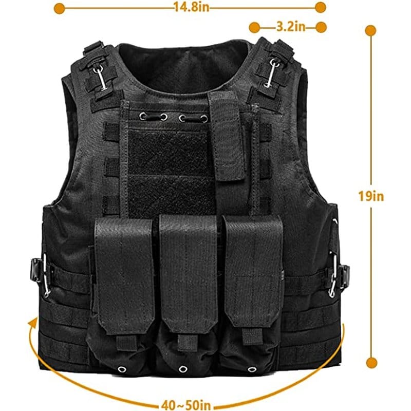 taktički prsluk airsoft — detalj 4