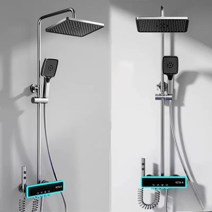 termostatski tuš sistem sa LED displejem — pregled