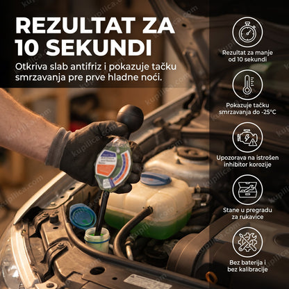 tester antifriza za proveru rashladne tečnosti motora, benefiti proizvoda