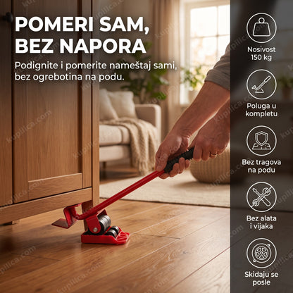 točkići za pomeranje nameštaja u dnevnoj sobi, benefiti proizvoda