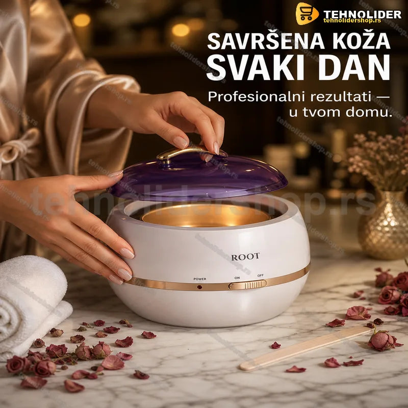 topilica za vosak i parafin Wax Pro 900 sa otvorenim poklopcem
