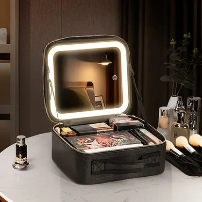 torba za šminku sa LED svetlom — detalj 1