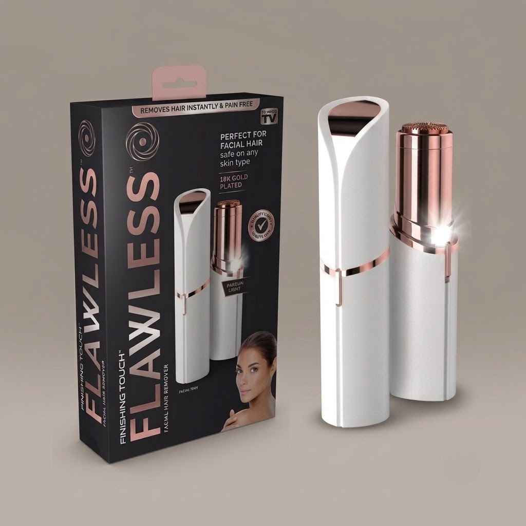 trimer za lice Flawless — detalj 3