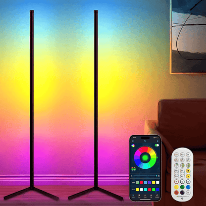 ugaona RGB lampa — detalj 1