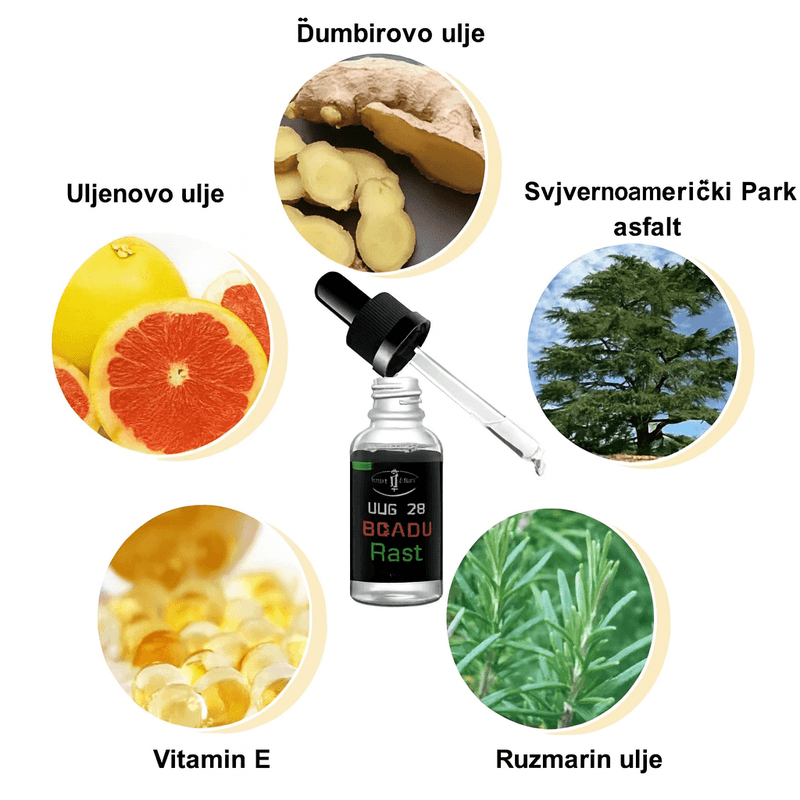 ulje za rast brade — detalj 2