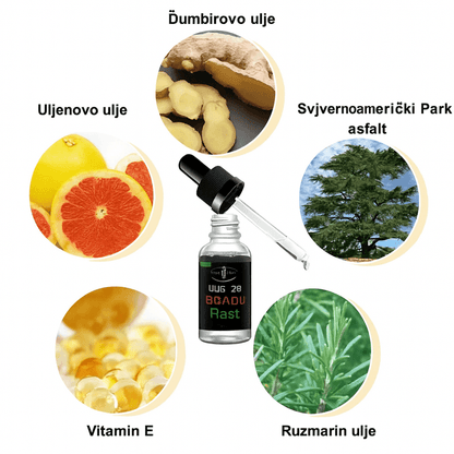 ulje za rast brade — detalj 2