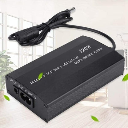 univerzalni punjač za laptop 120w 2u1 — detalj 4
