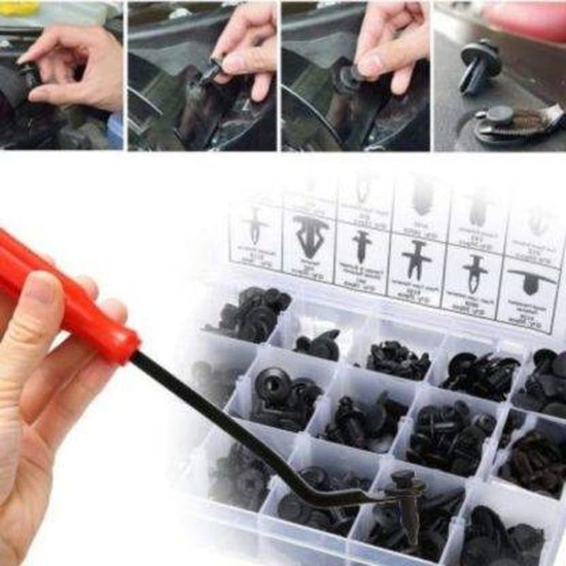 set žabica za auto 630 komada — detalj 2