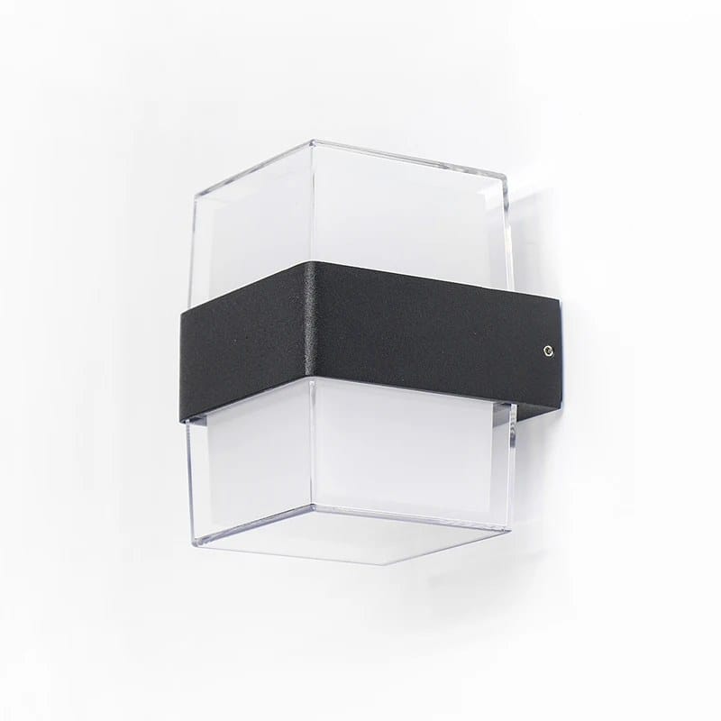 Dimenzije i oblik kućišta zidne lampe sa difuzorom