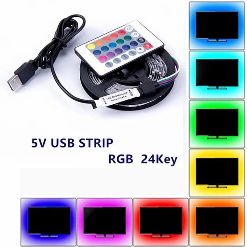 usb led traka za tv rgb 3m — pregled
