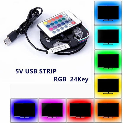 usb led traka za tv rgb 3m — pregled
