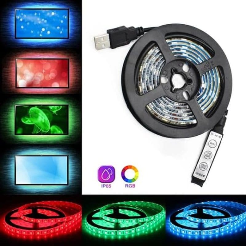 usb led traka za tv rgb 3m — detalj 10