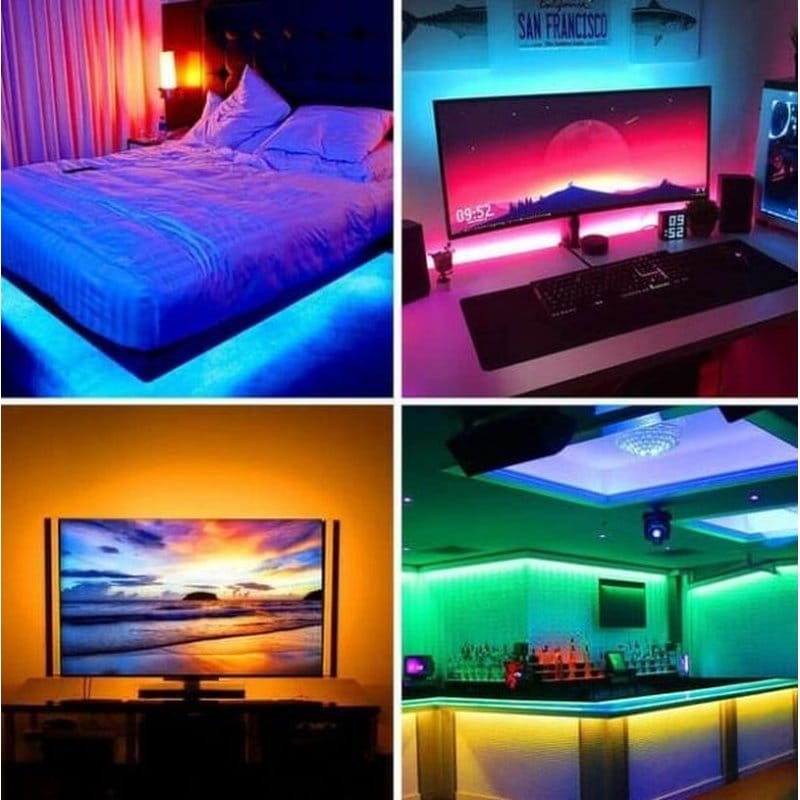 usb led traka za tv rgb 3m — detalj 4