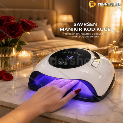 UV LED lampa za nokte 120W — Sun BQ5T sa otvorenom komorom