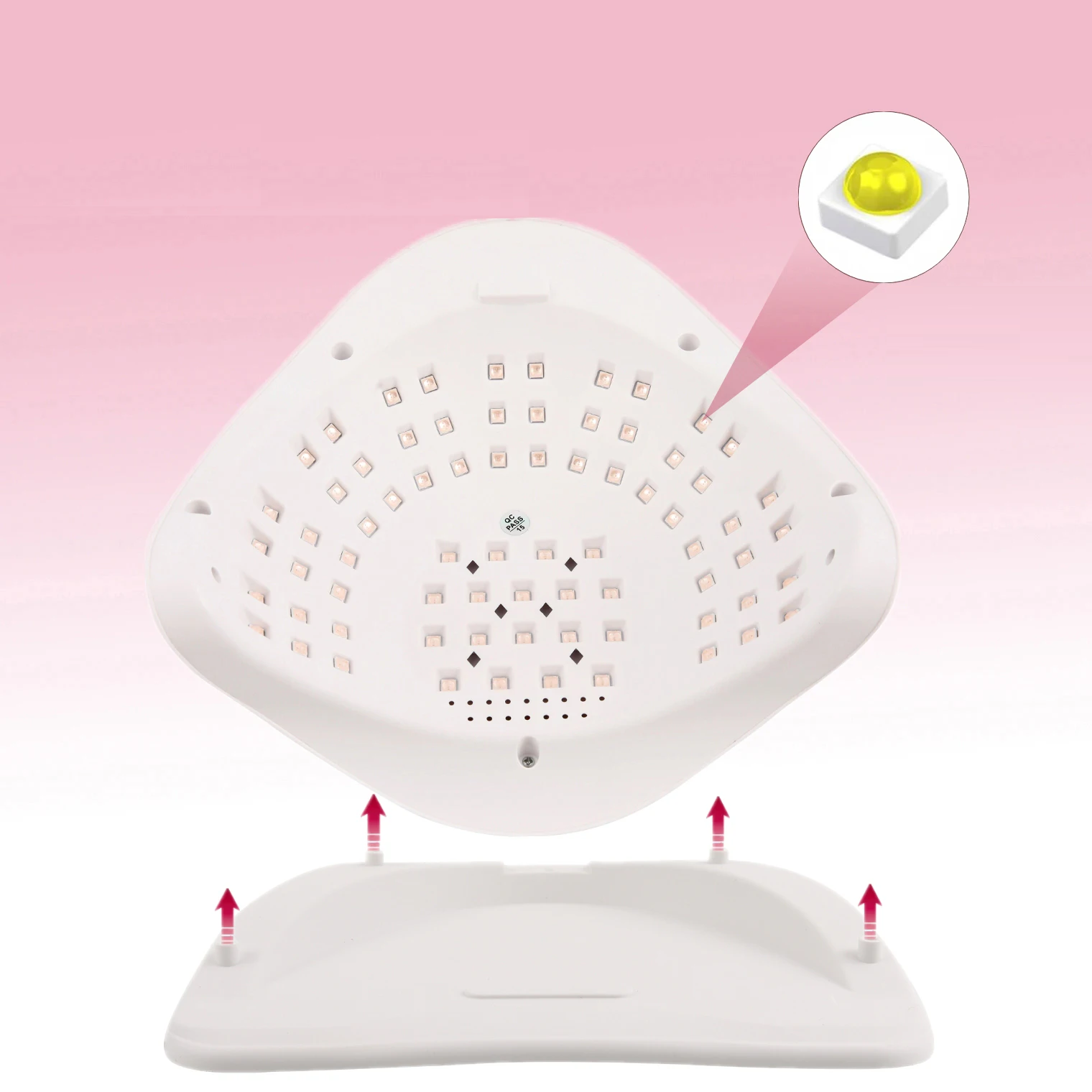 UV LED lampa za nokte — detalj 1