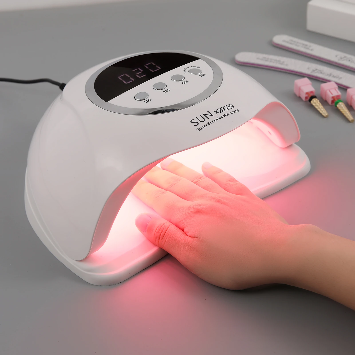 UV LED lampa za nokte — detalj 4