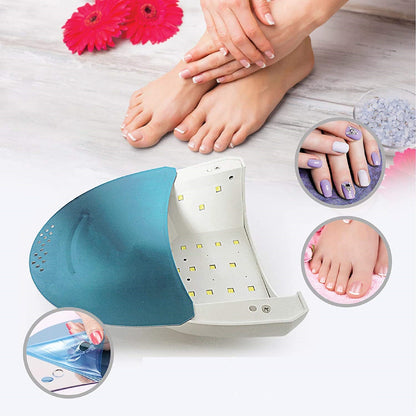 UV LED lampa za nokte SUN 1 — pregled lampe sa druge strane