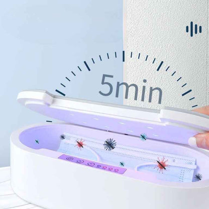 uv sterilizator — prikaz sa predmetima koji staju u komoru