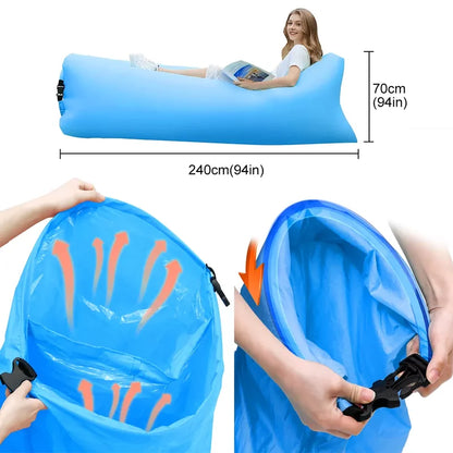 vazdušna sofa na naduvavanje Lazy Bag — detalj 11