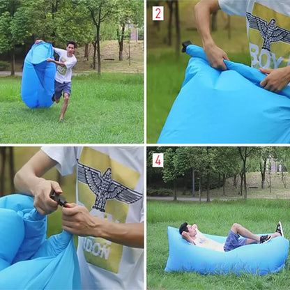 vazdušna sofa na naduvavanje Lazy Bag — detalj 13