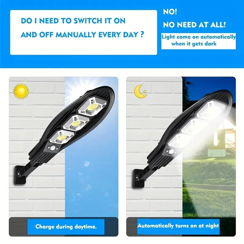 veliki solarni led reflektor sa daljinskim upravljačem — detalj 11