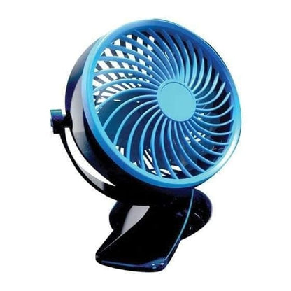ventilator sa punjivom baterijom — izgled uređaja sa štipaljkom i USB kablom