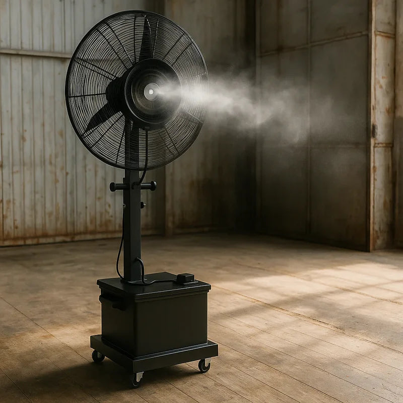 ventilator sa raspršivačem vode — pregled