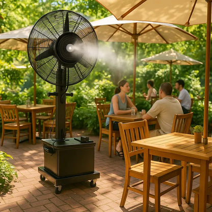 ventilator sa raspršivačem vode — detalj 1