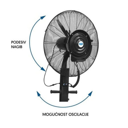 ventilator sa raspršivačem vode — detalj 5