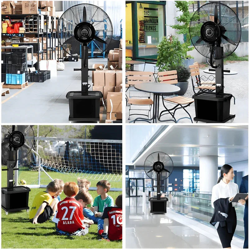 ventilator sa raspršivačem vode — detalj 7