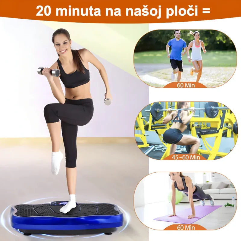 vibraciona ploča za vežbanje — detalj 1