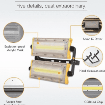 vodootporni led reflektor 100w — detalj 2